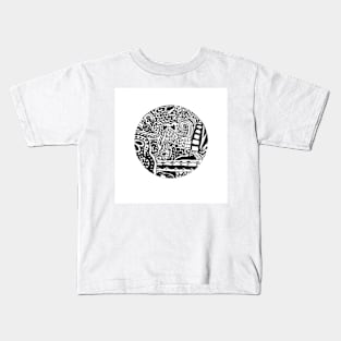 Zen-Tangle Circle Kids T-Shirt